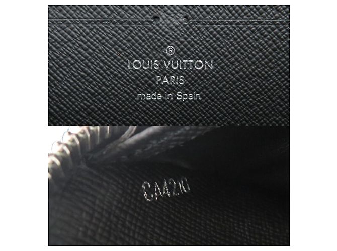 Portafoglio lungo Zippy Dragonne da uomo Louis Vuitton Nero - vista 8