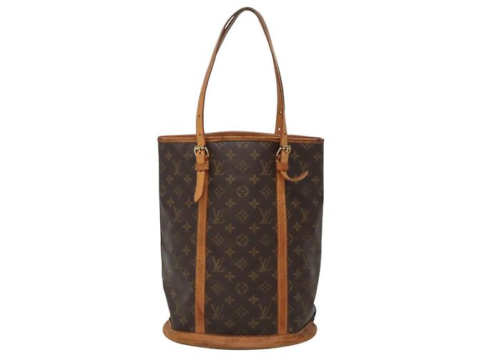 LOUIS VUITTON Borsa a Spalla Monogram Bucket GM M42236 LV Auth bs26467 Monogramma - vista 13