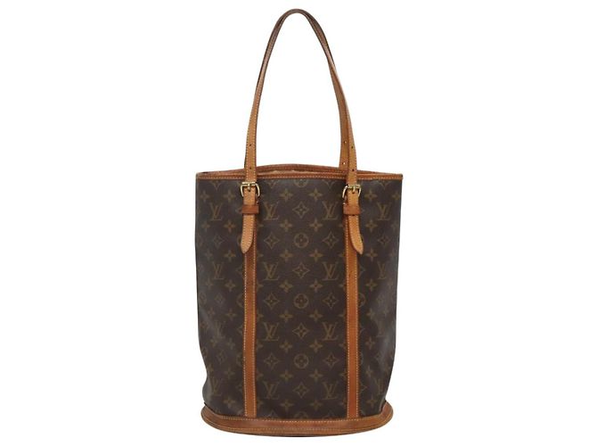 LOUIS VUITTON Borsa a Spalla Monogram Bucket GM M42236 LV Auth bs26467 Monogramma - vista 2