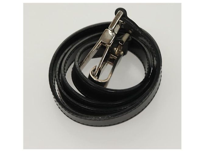 Borsa a mano GUCCI Smalto 2 vie Nero Oro 000 2113 0553 Auth ti3137 - vista 22