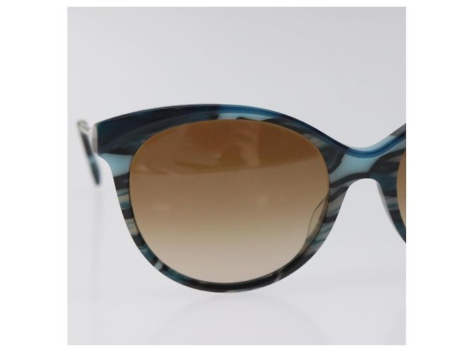 Autre Marque Occhiali da sole TIFFANY&Co. in plastica blu Auth am8576 - vista 6