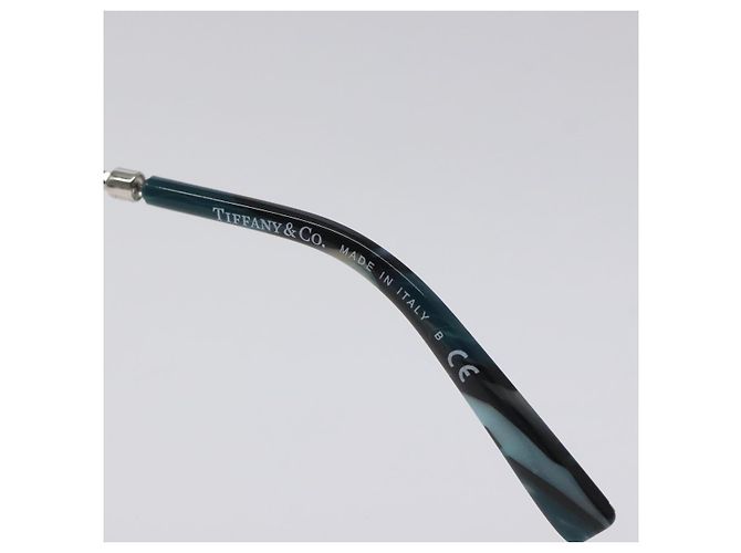 Autre Marque Occhiali da sole TIFFANY&Co. in plastica blu Auth am8576 - vista 9