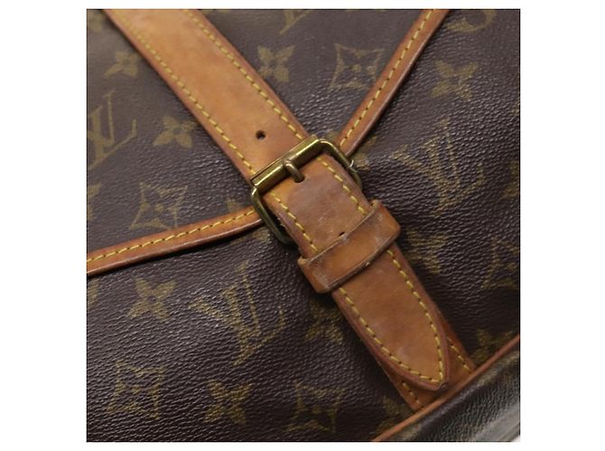 LOUIS VUITTON Borsa a Spalla Monogram Saumur 35 M42254 LV Auth bs26029 Monogramma - vista 19