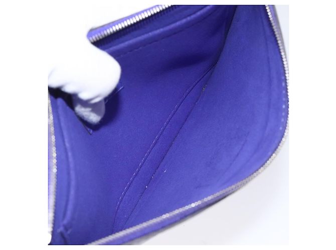 LOUIS VUITTON Epi Neverfull MM Pouch Fig LV Auth BA3013 Viola scuro - vista 11