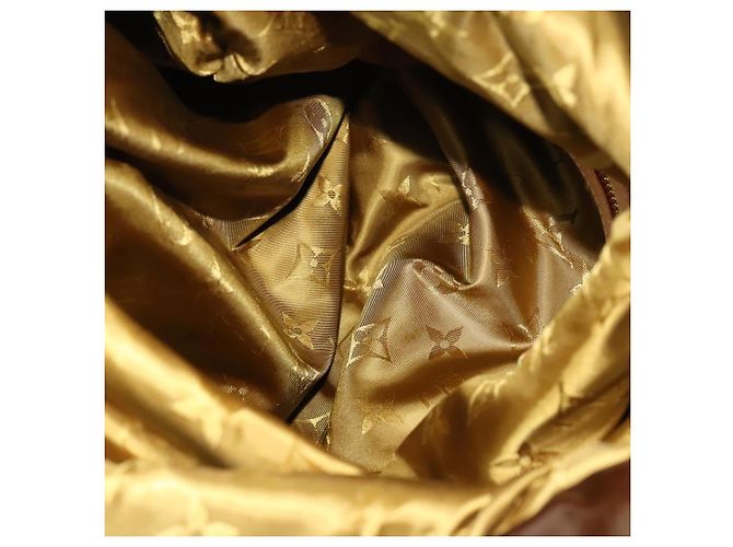 LOUIS VUITTON Coleção Primavera 2010 Bolsa Buzas Esmalte Marrom M93188 Auth bs26423 - vista 10