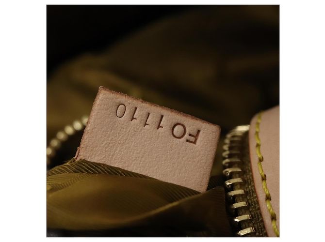 LOUIS VUITTON Coleção Primavera 2010 Bolsa Buzas Esmalte Marrom M93188 Auth bs26423 - vista 12