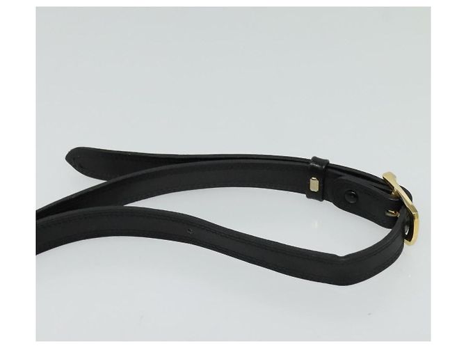 Borsa a Spalla BALLY in Pelle Nera e Oro Auth BA2914 Nero D'oro - vista 8