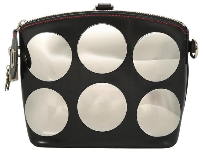 LOUIS VUITTON Suhari Mini Lockit Borsa a Mano Nera M42019 LV Auth 126090M Nero - vista 13