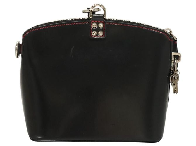 LOUIS VUITTON Suhari Mini Lockit Borsa a Mano Nera M42019 LV Auth 126090M Nero - vista 2