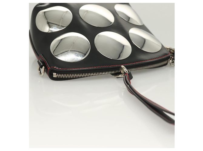 LOUIS VUITTON Suhari Mini Lockit Borsa a Mano Nera M42019 LV Auth 126090M Nero - vista 6