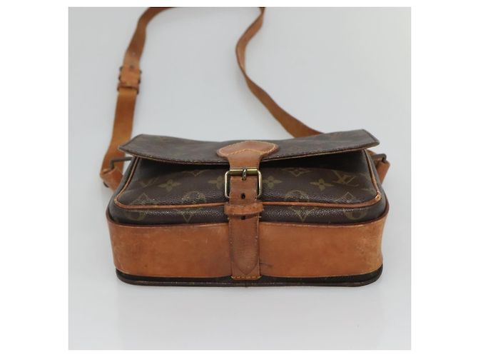 LOUIS VUITTON Monogram Cartouchiere MM Borsa a Spalla M51253 LV Auth th6130 Monogramma - vista 5