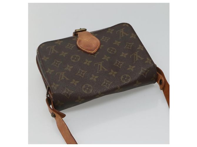 LOUIS VUITTON Monogram Cartouchiere MM Borsa a Spalla M51253 LV Auth th6130 Monogramma - vista 6