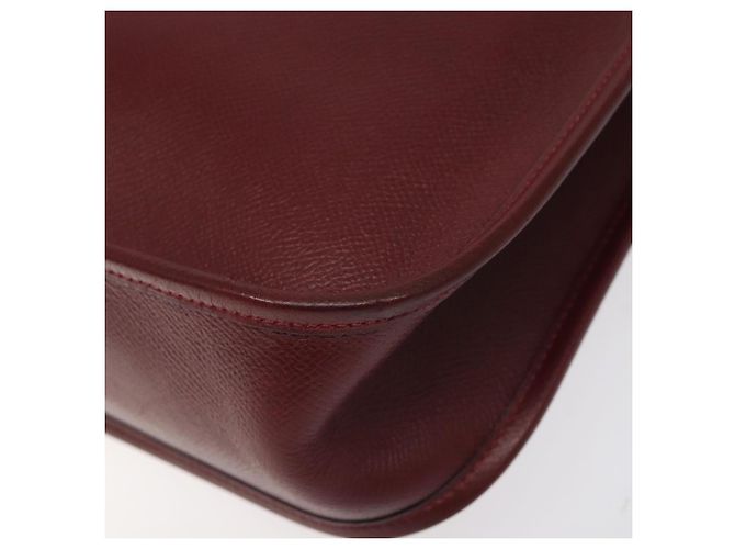 Hermès HERMES Vespa PM Borsa a Spalla in Pelle Rossa Oro Auth bs26279 Rosso D'oro - vista 10