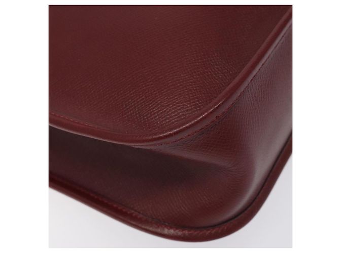 Hermès HERMES Vespa PM Borsa a Spalla in Pelle Rossa Oro Auth bs26279 Rosso D'oro - vista 11