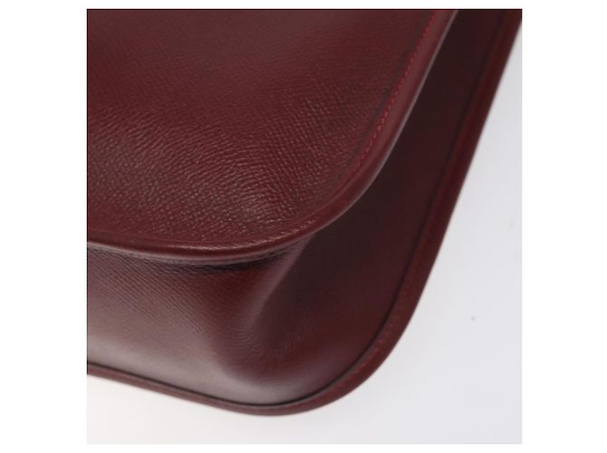 Hermès HERMES Vespa PM Borsa a Spalla in Pelle Rossa Oro Auth bs26279 Rosso D'oro - vista 12