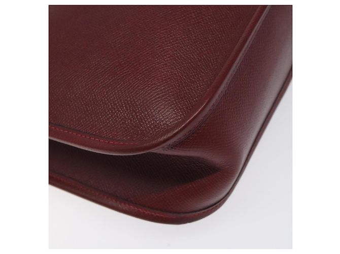 Hermès HERMES Vespa PM Borsa a Spalla in Pelle Rossa Oro Auth bs26279 Rosso D'oro - vista 13