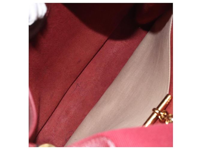 Hermès HERMES Vespa PM Borsa a Spalla in Pelle Rossa Oro Auth bs26279 Rosso D'oro - vista 16