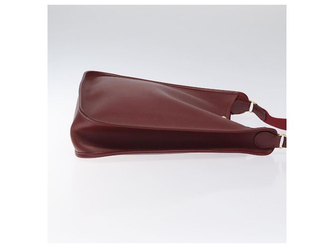 Hermès HERMES Vespa PM Borsa a Spalla in Pelle Rossa Oro Auth bs26279 Rosso D'oro - vista 4