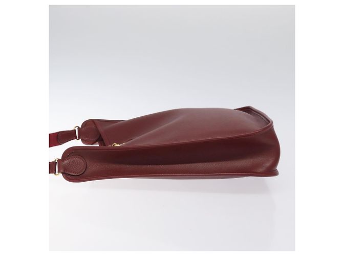 Hermès HERMES Vespa PM Borsa a Spalla in Pelle Rossa Oro Auth bs26279 Rosso D'oro - vista 5