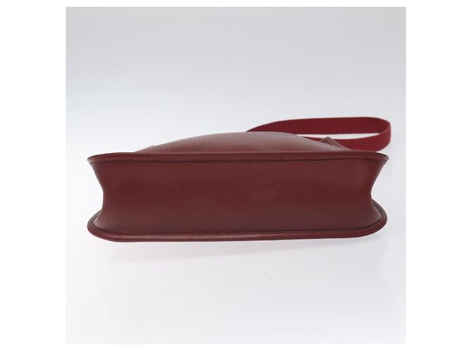 Hermès HERMES Vespa PM Borsa a Spalla in Pelle Rossa Oro Auth bs26279 Rosso D'oro - vista 9