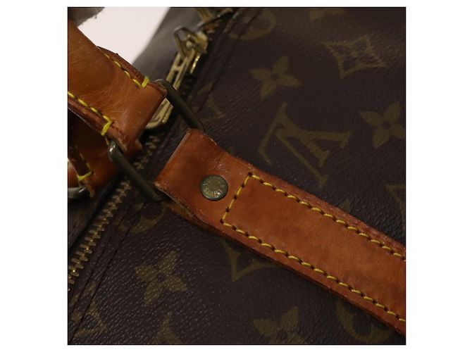 LOUIS VUITTON Monogram Keepall Bandouliere 50 Borsa Boston M41416 LV Auth bs26309 Monogramma - vista 17