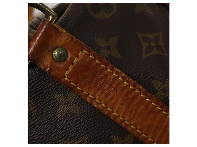 LOUIS VUITTON Monogram Keepall Bandouliere 50 Borsa Boston M41416 LV Auth bs26309 Monogramma - vista 18