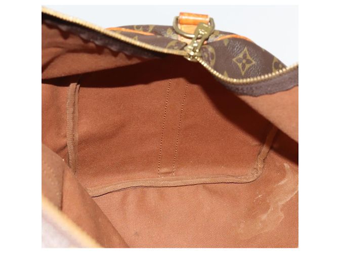 LOUIS VUITTON Monogram Keepall Bandouliere 50 Borsa Boston M41416 LV Auth bs26309 Monogramma - vista 19