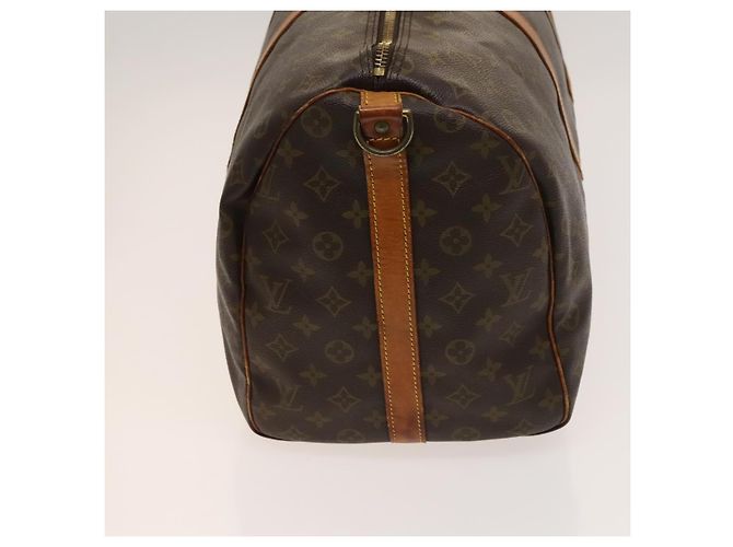 LOUIS VUITTON Monogram Keepall Bandouliere 50 Borsa Boston M41416 LV Auth bs26309 Monogramma - vista 3