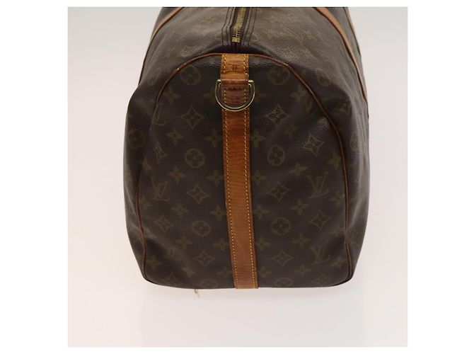 LOUIS VUITTON Monogram Keepall Bandouliere 50 Borsa Boston M41416 LV Auth bs26309 Monogramma - vista 4