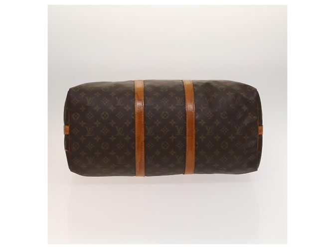 LOUIS VUITTON Monogram Keepall Bandouliere 50 Borsa Boston M41416 LV Auth bs26309 Monogramma - vista 5