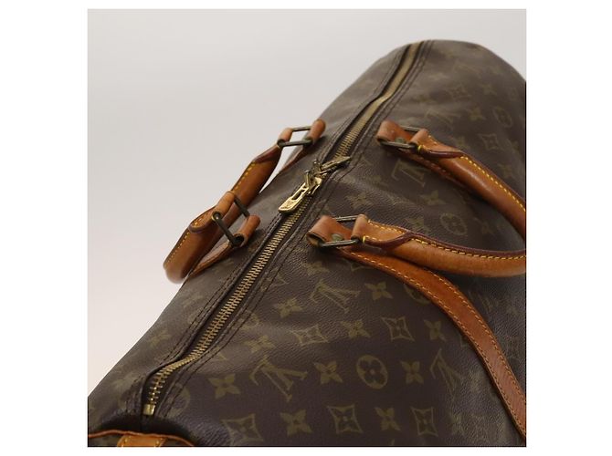 LOUIS VUITTON Monogram Keepall Bandouliere 50 Borsa Boston M41416 LV Auth bs26309 Monogramma - vista 6