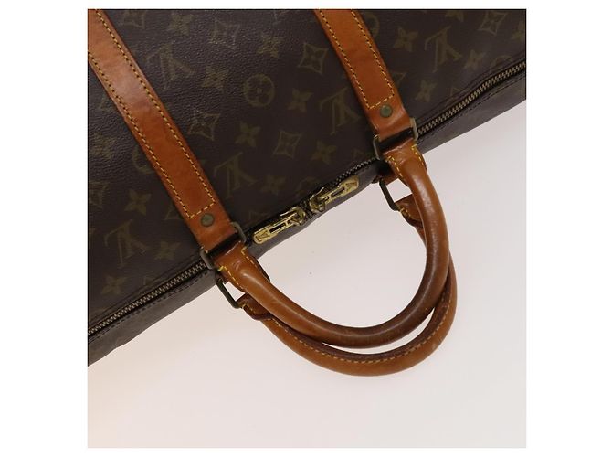 LOUIS VUITTON Monogram Keepall Bandouliere 50 Borsa Boston M41416 LV Auth bs26309 Monogramma - vista 7