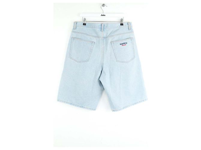 Supreme Bermuda in cotone blu - vista 4
