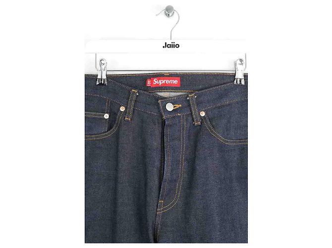 Supreme Jeans dritti in cotone - vista 2