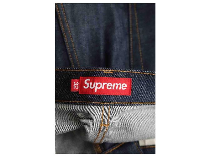 Supreme Jeans dritti in cotone - vista 5