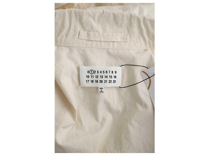 Maison Martin Margiela Chaqueta de algodón beige - vista 5