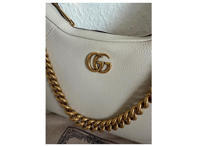 Borsa a Spalla Piccola Aphrodite di Gucci Bianco - vista 3