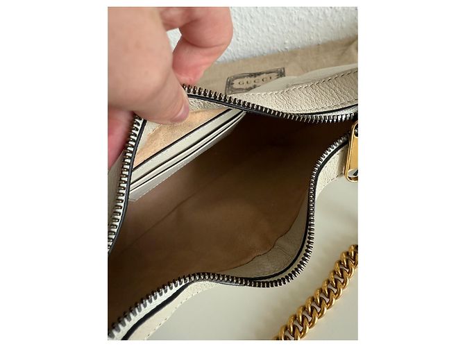 Borsa a Spalla Piccola Aphrodite di Gucci Bianco - vista 7