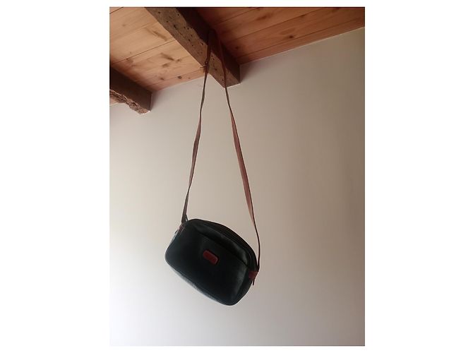 Courreges Ledertasche Grün Camel Kamel - Ansicht 10