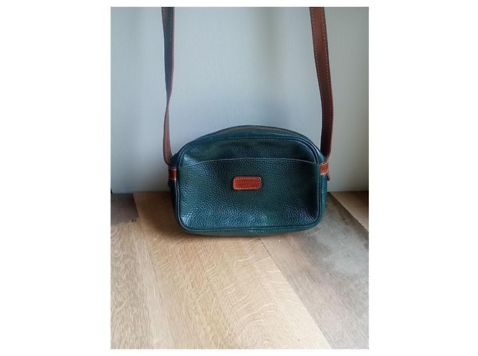 Courreges Ledertasche Grün Camel Kamel - Ansicht 2