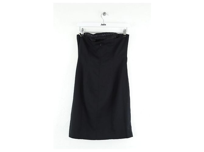 Givenchy Schwarzes Baumwollkleid - Ansicht 3