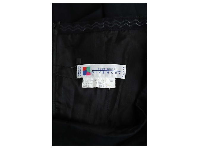 Givenchy Schwarzes Baumwollkleid - Ansicht 5