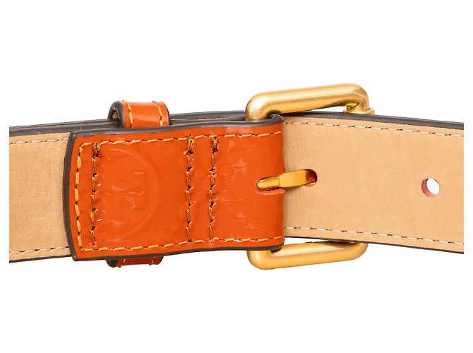Cintura con logo impresso Tory Burch Arancione - vista 6