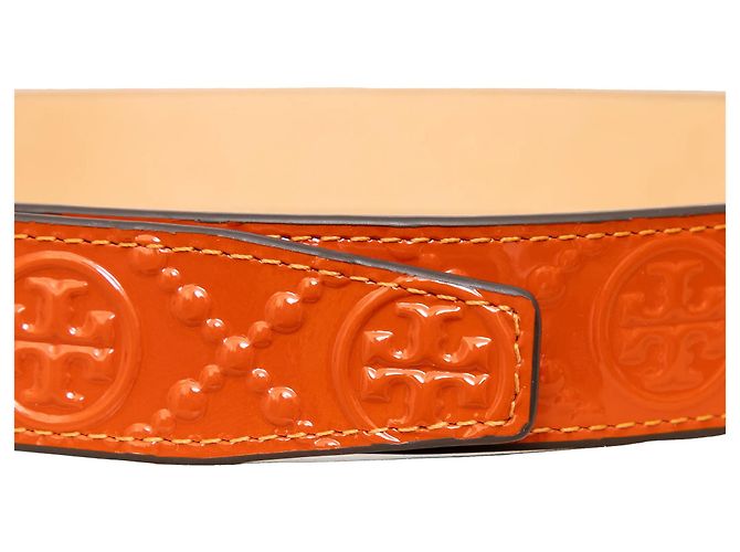 Cintura con logo impresso Tory Burch Arancione - vista 9