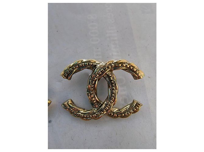 Chanel CC Ohrringe 2015 Golden - Ansicht 5