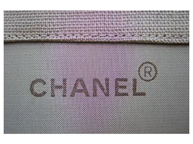 Borsa Tote Chanel in Tela - vista 11