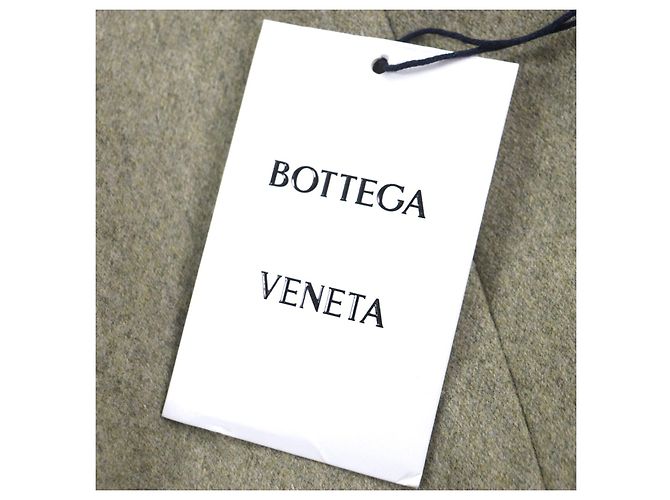 Abrigo Chester de lana y nylon Bottega Veneta Verde - vista 10