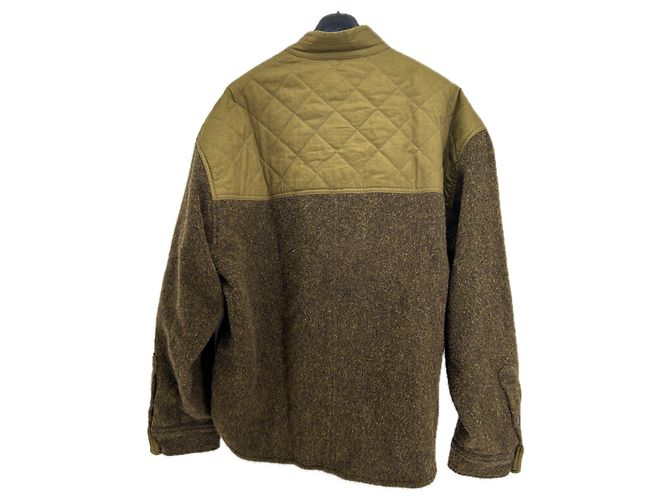 Isabel Marant Khaki Two-Tone Wool Jacket - view 2