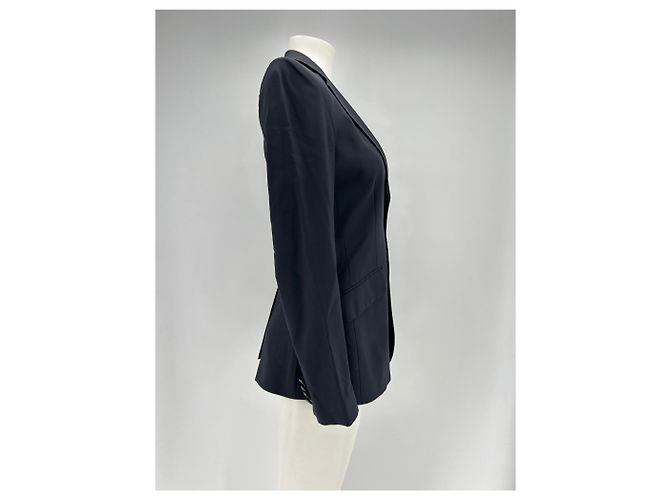 Notify Blazer de lana marina - vista 3
