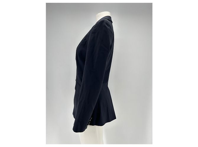 Notify Blazer de lana marina - vista 4